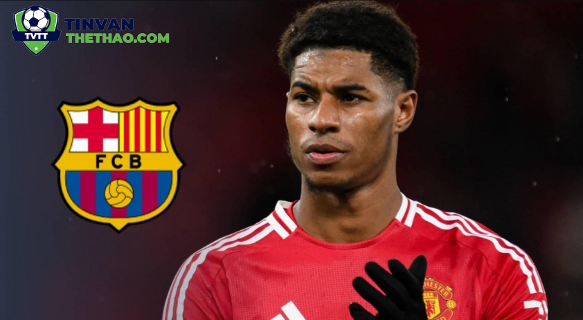 Có khả năng cao Barca sẽ hỏi mượn Rashford thay vì mua đứt.