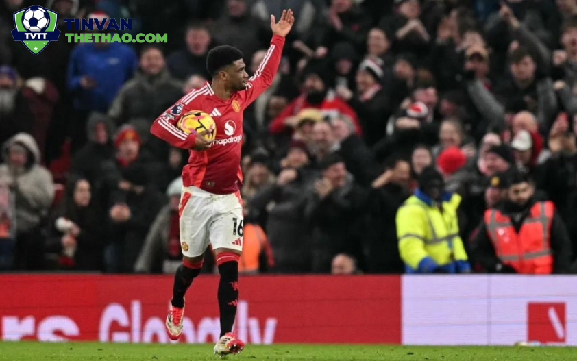 Hattrick ‘anh hùng’, Amad Diallo ghi danh vào lịch sử Manchester United