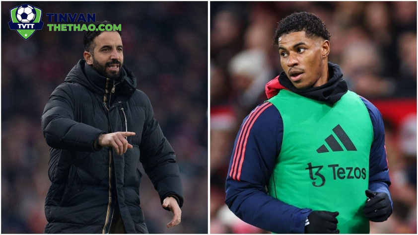 Amorim ‘bơ đẹp’ Rashford, thừa nhận áp lực tại MU