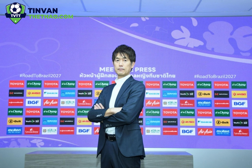 HLV Futoshi Ikeda muốn đưa ĐT nữ Thái Lan dự World Cup