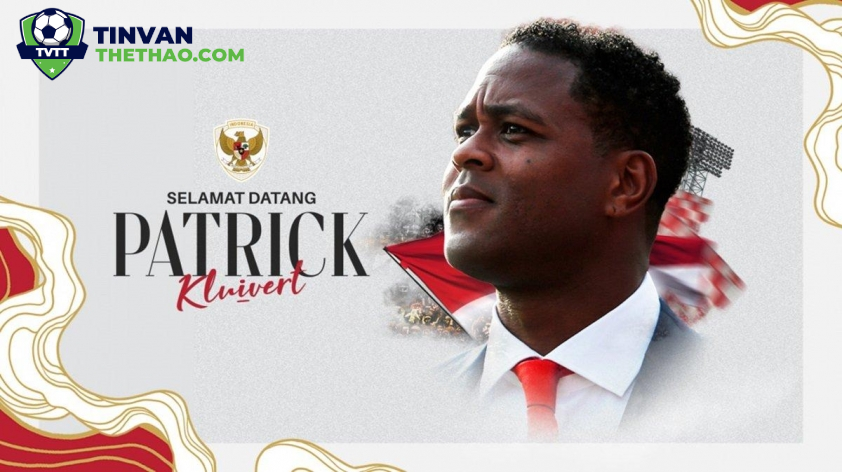 Patrick Kluivert là HLV trưởng mới của ĐT Indonesia (Ảnh: PSSI)