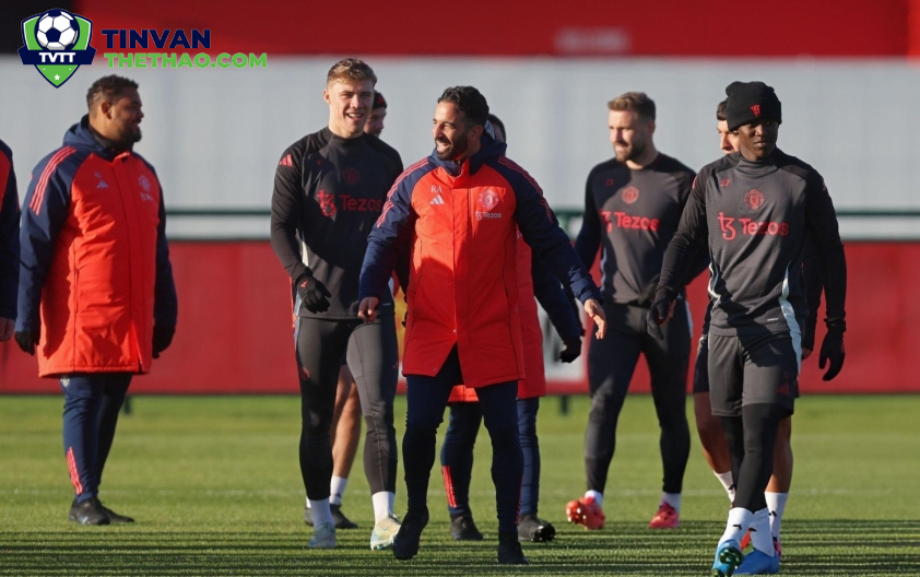Amorim tự tin cùng Man Utd hướng tới giai đoạn nước rút. Ảnh: Getty Amorim tự tin cùng Man Utd hướng tới giai đoạn nước rút. Ảnh: Getty