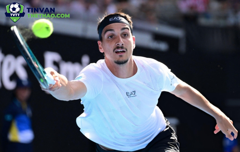 Lorenzo Sonego có lần đầu lọt tứ kết một giải Grand Slam trong sự nghiệp