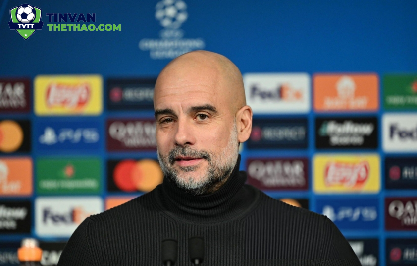 Pep Guardiola Bày Tỏ Sự Tự Tin Trước Cuộc Đối Đầu Quan Trọng Tại Champions League Với PSG