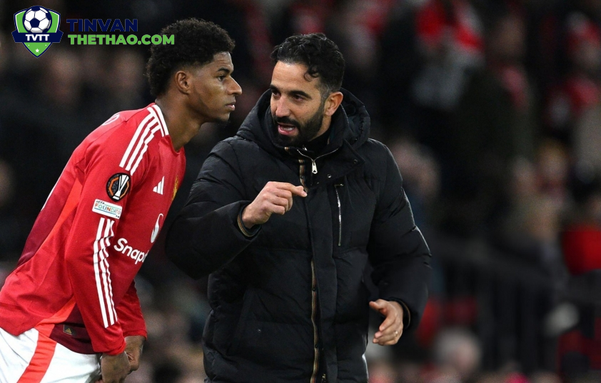 Amorim không còn trọng dụng Rashford tại Man Utd. Ảnh: Getty