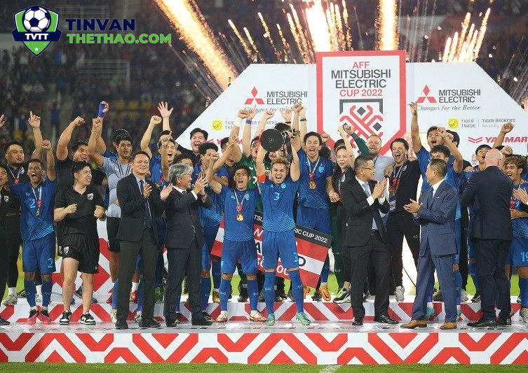 Thái Lan nâng cúp vô địch AFF Cup 2022