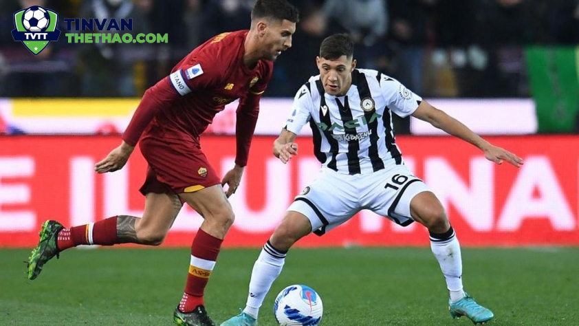 Phân Tích Trận Đấu Udinese vs AS Roma: Cuộc Chiến Giành Vị Trí Trung Bình Trên Bảng Xếp Hạng, Lúc 21h00 Ngày 26/1/2025