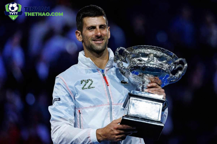 Djokovic Thể Hiện Quyết Tâm Áp Đảo Các Tài Năng Trẻ Trong Làng Quần Vợt